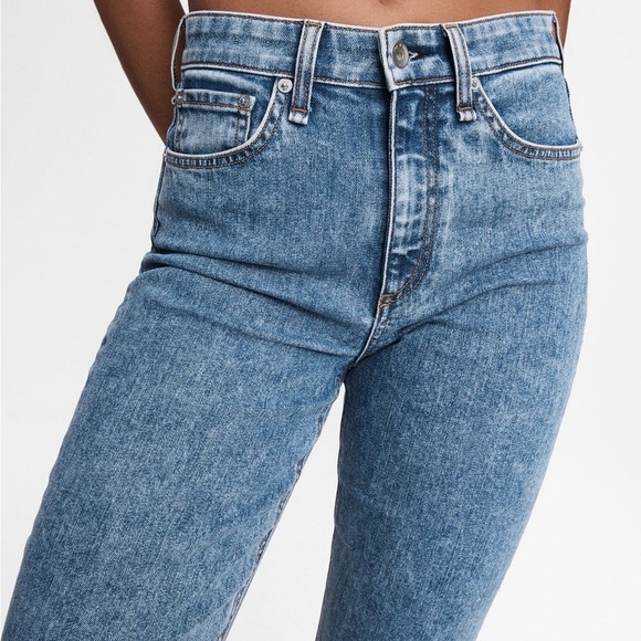 Rag & Bone Nina High Rise Ankle Cropped Jeans Size 26 - Picture 3 of 12